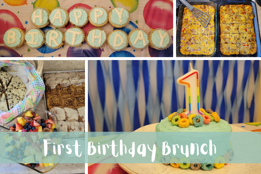 first birthday brunch