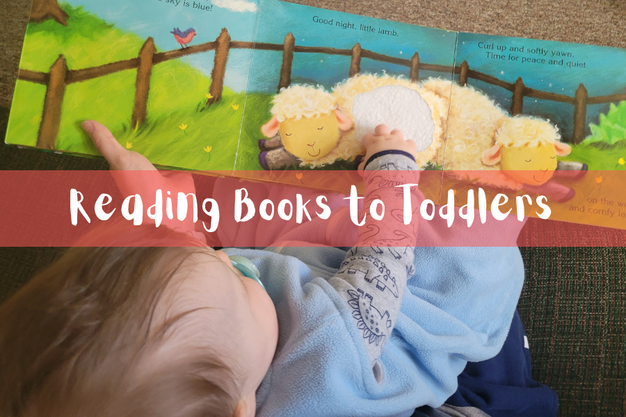 reading books to toddlers