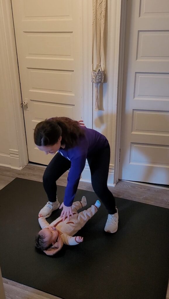 mom and baby workout