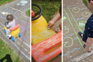 sidewalk chalk games