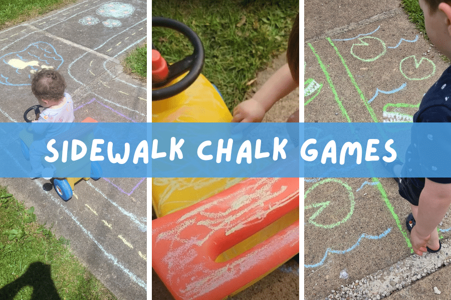 sidewalk chalk games
