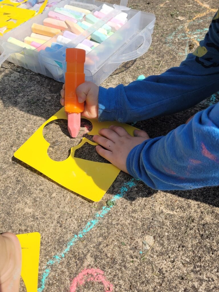 fun sidewalk chalk games