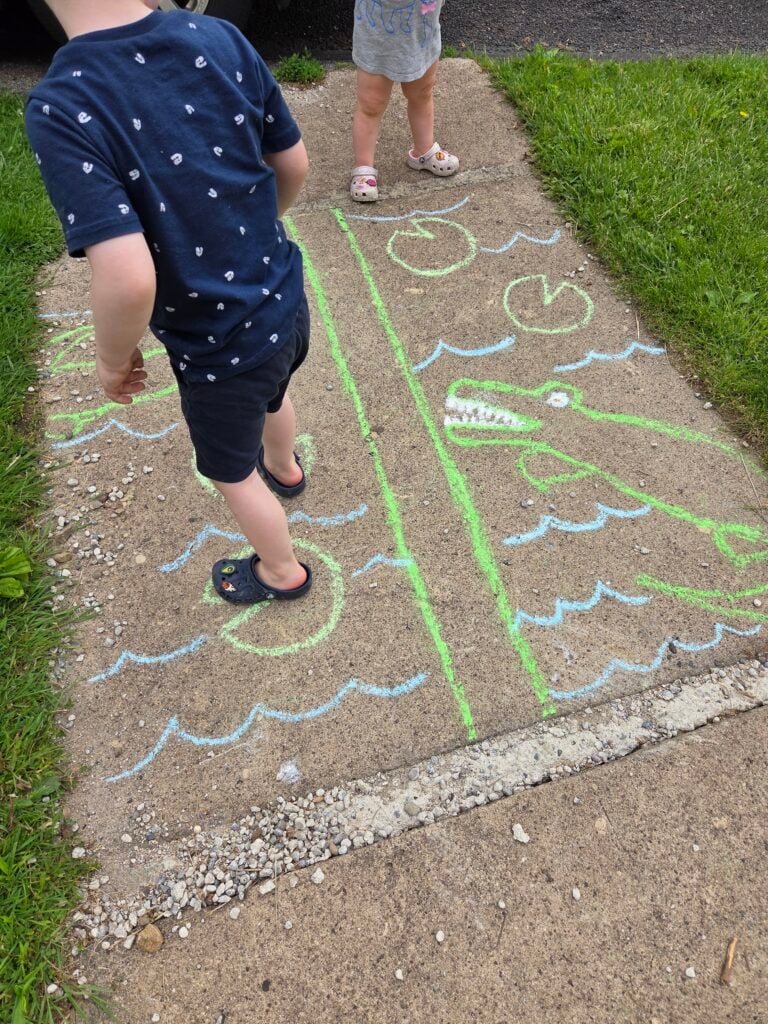 fun chalk drawings