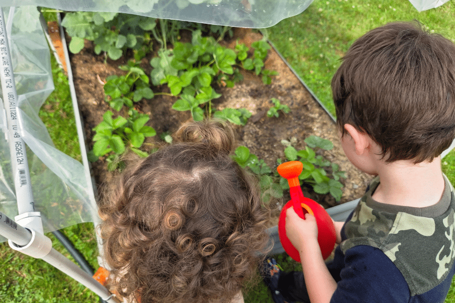 gardening with toddlers