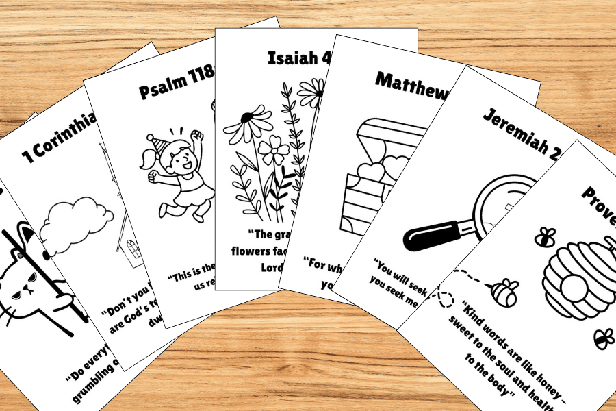 printable bible verses for toddlers