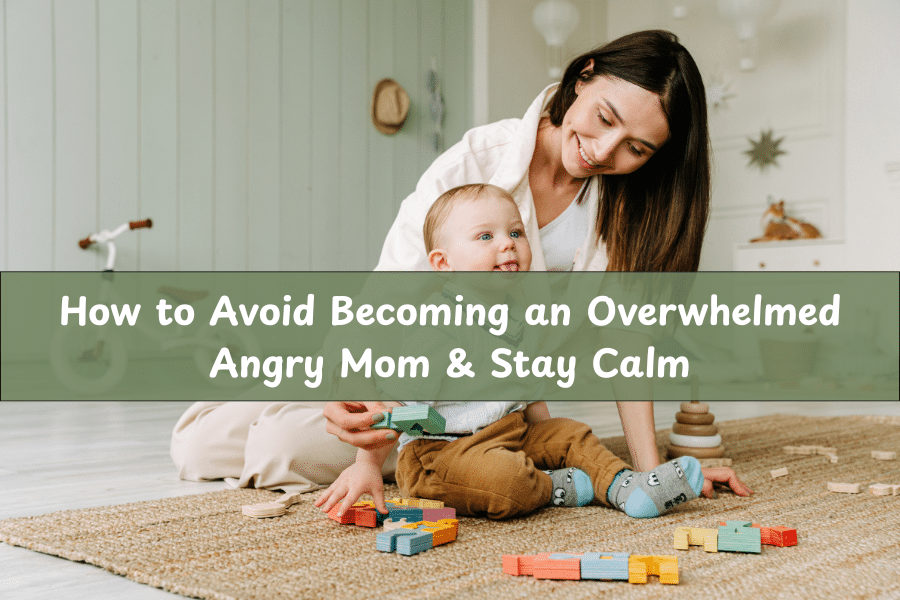 overwhelmed angry mom